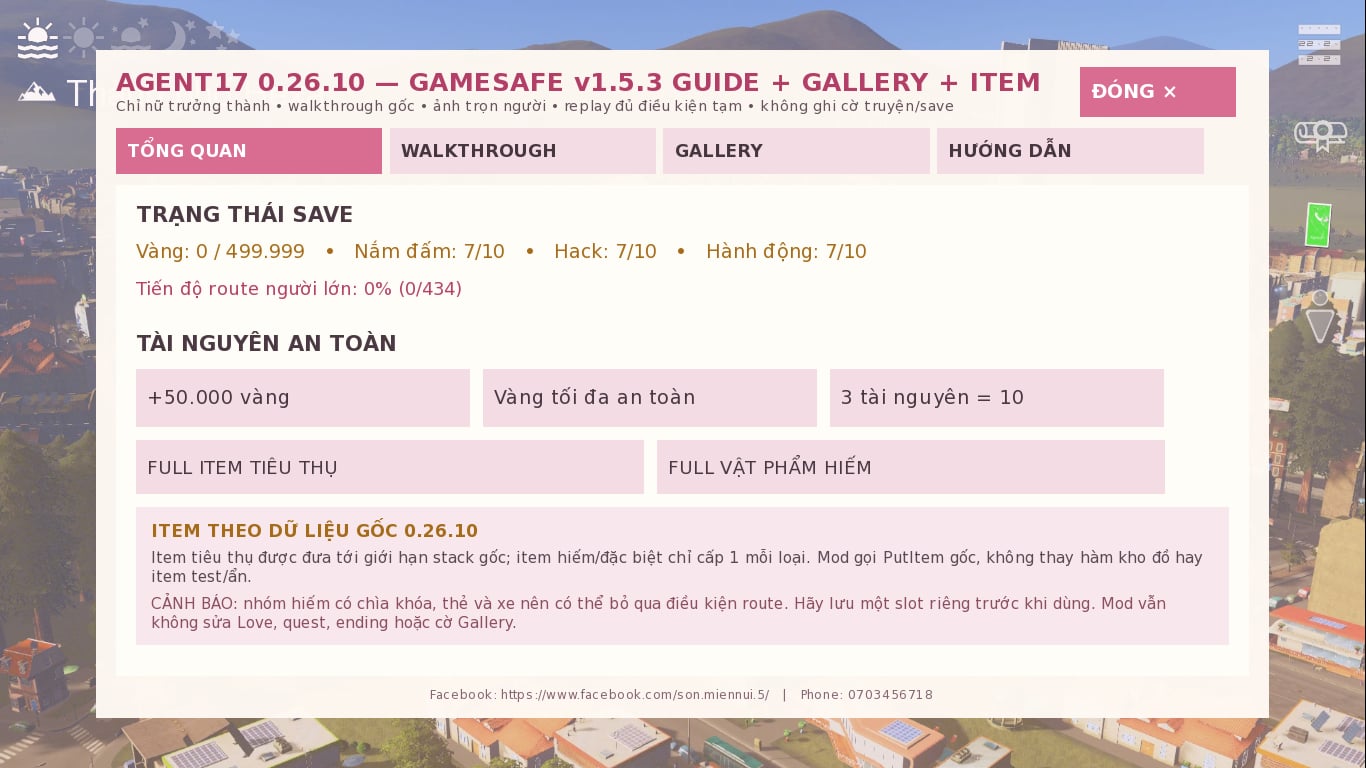 Agent17 MOD - Gallery+Cheat+Walkthrough <3 — ảnh giới thiệu 8