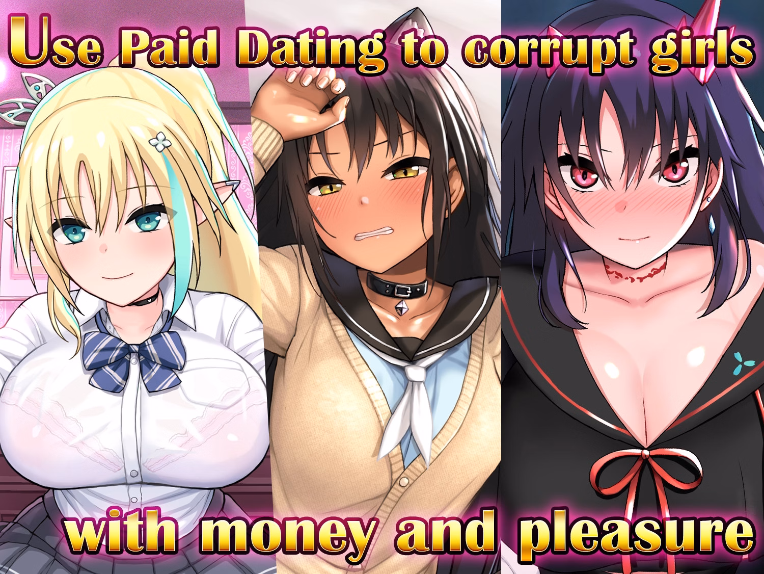 Ảnh game SIÊU PHẨM TOUCHING -Paid Dating Fantasy ~Love & Courage & Paid Dating Will Save the World